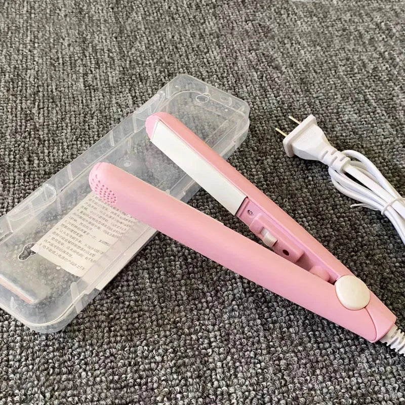 Mini Flat Iron For Travel Hair Straightener Small Portable