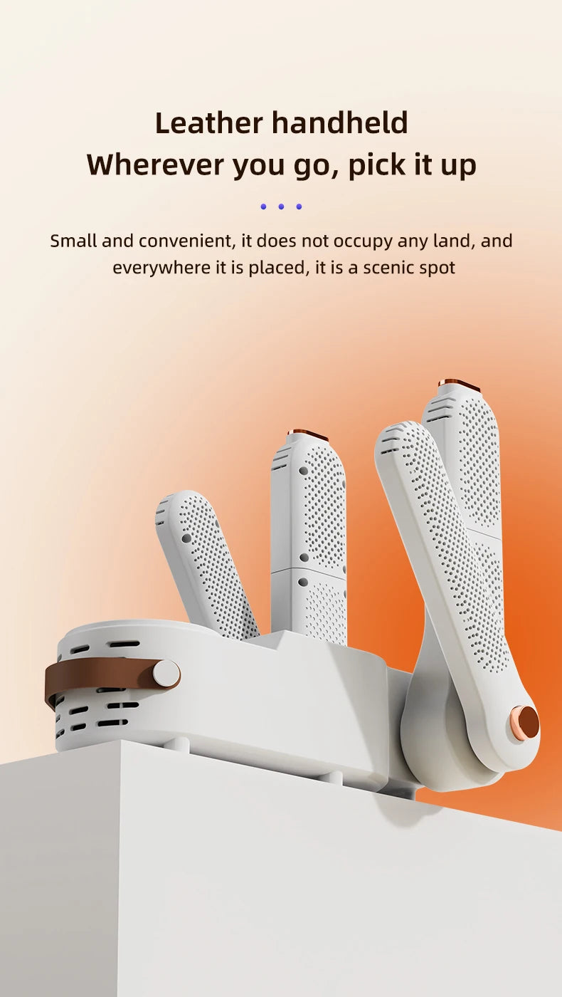 Electric Shoes Dryer Portable Foldable