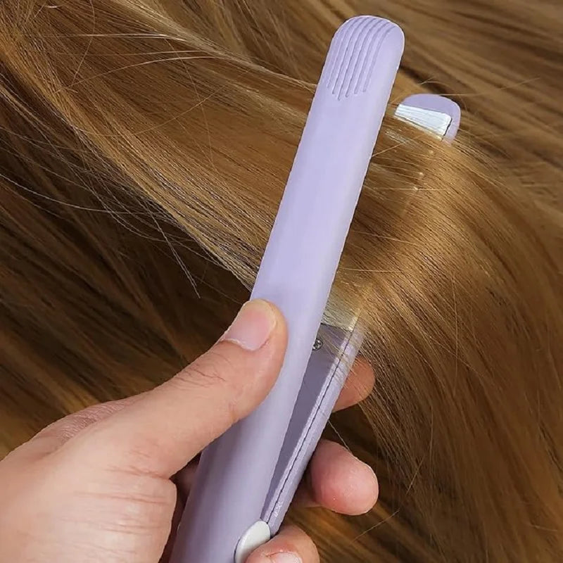 Mini Flat Iron For Travel Hair Straightener Small Portable