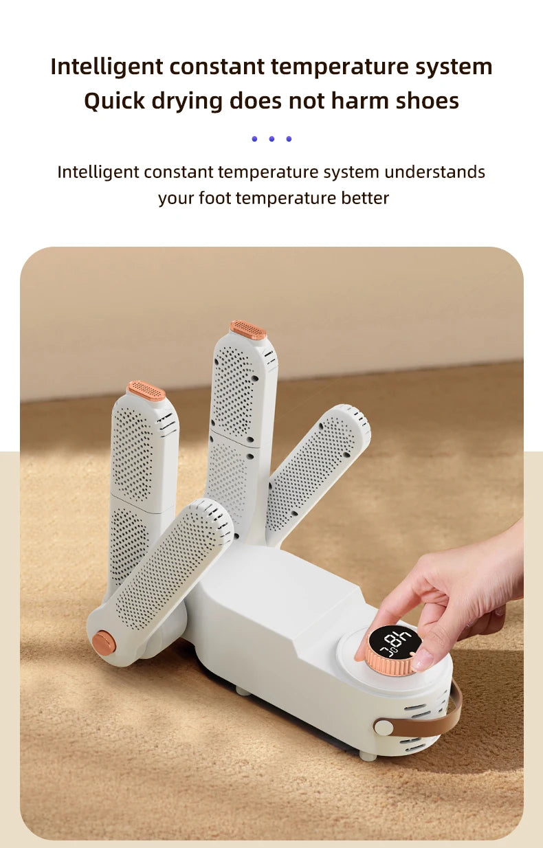Electric Shoes Dryer Portable Foldable