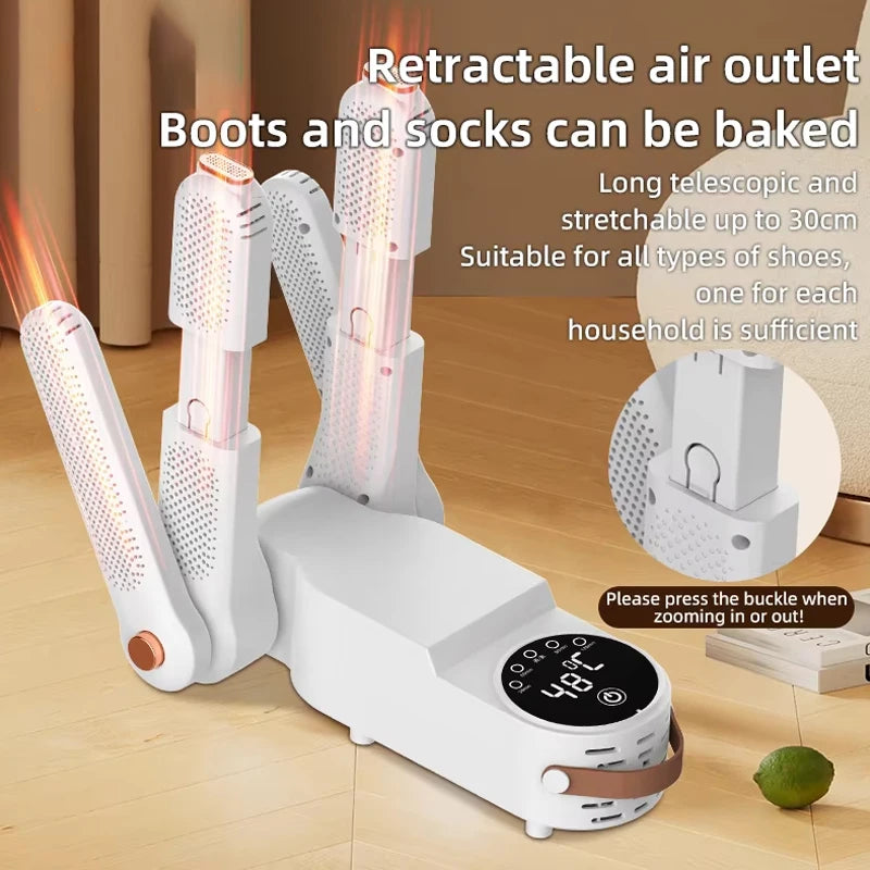 Electric Shoes Dryer Portable Foldable