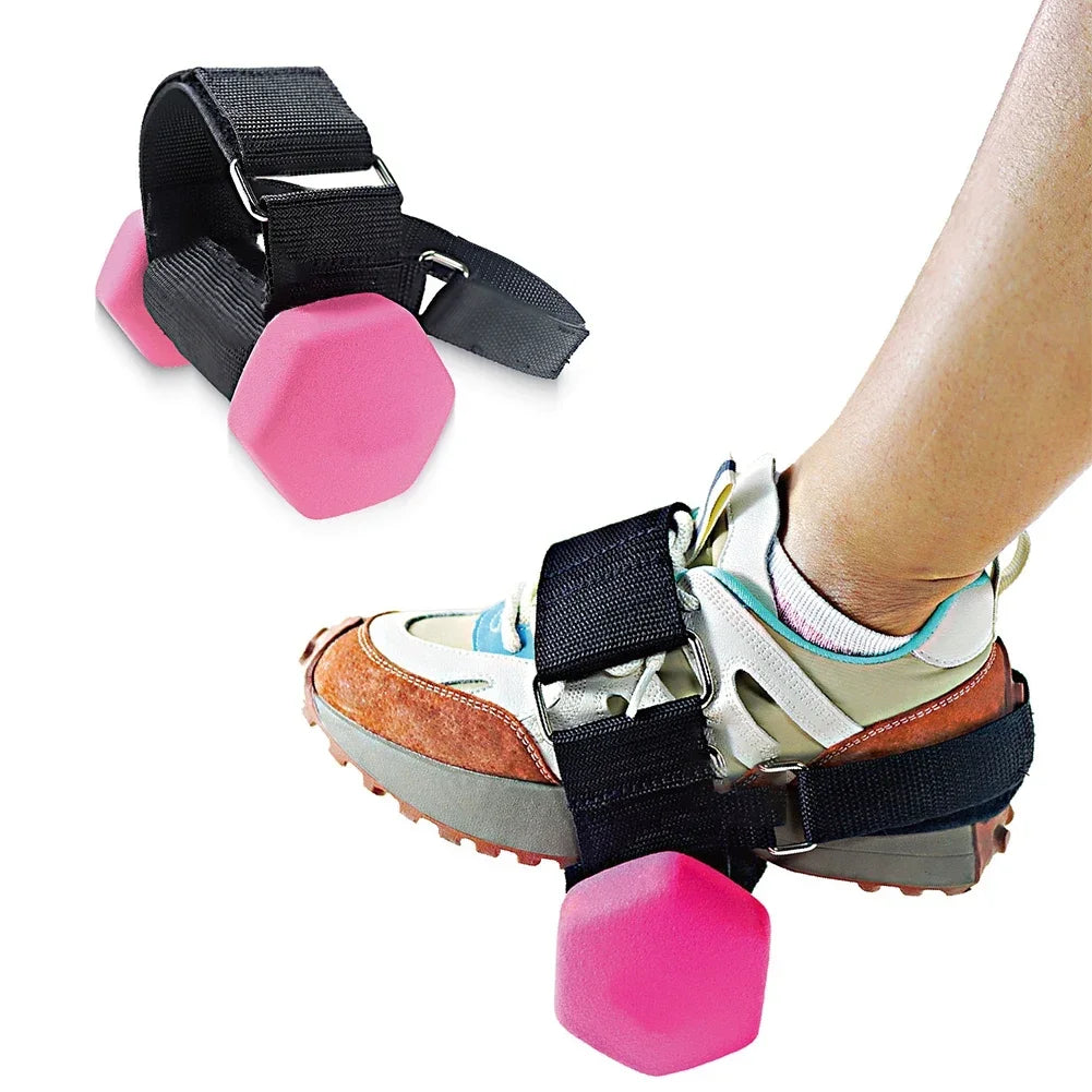 1/2pcs Dumbbell Ankle Strap Weight Lifting Foot Bands