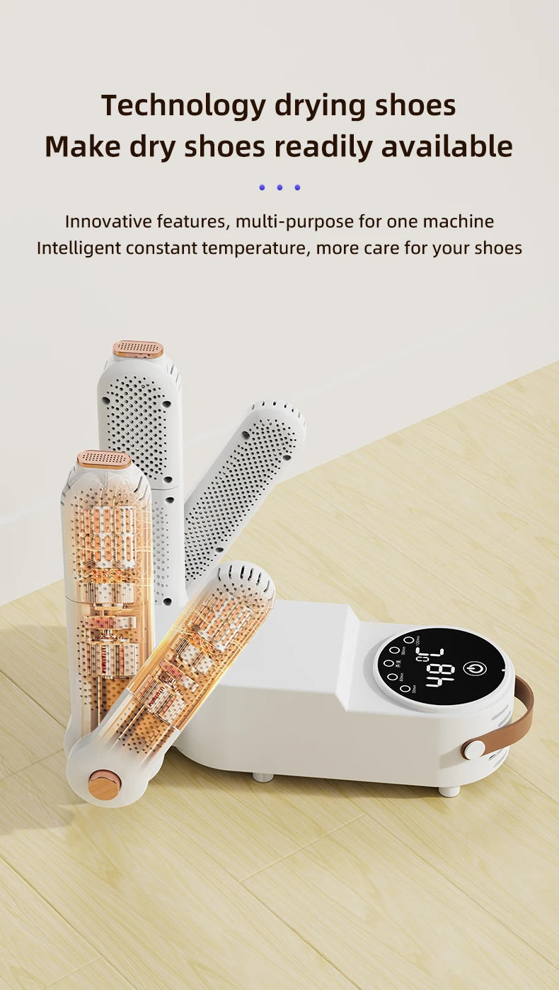 Electric Shoes Dryer Portable Foldable