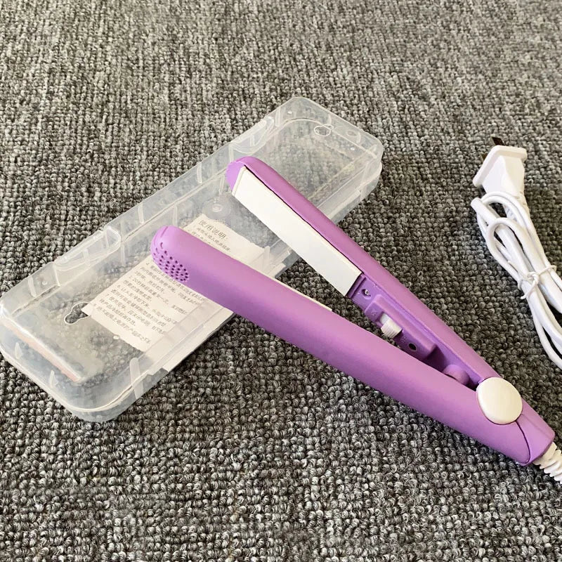 Mini Flat Iron For Travel Hair Straightener Small Portable