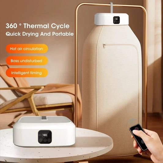Mini Portable Dryer Foldable Electric Dryer Intelligent