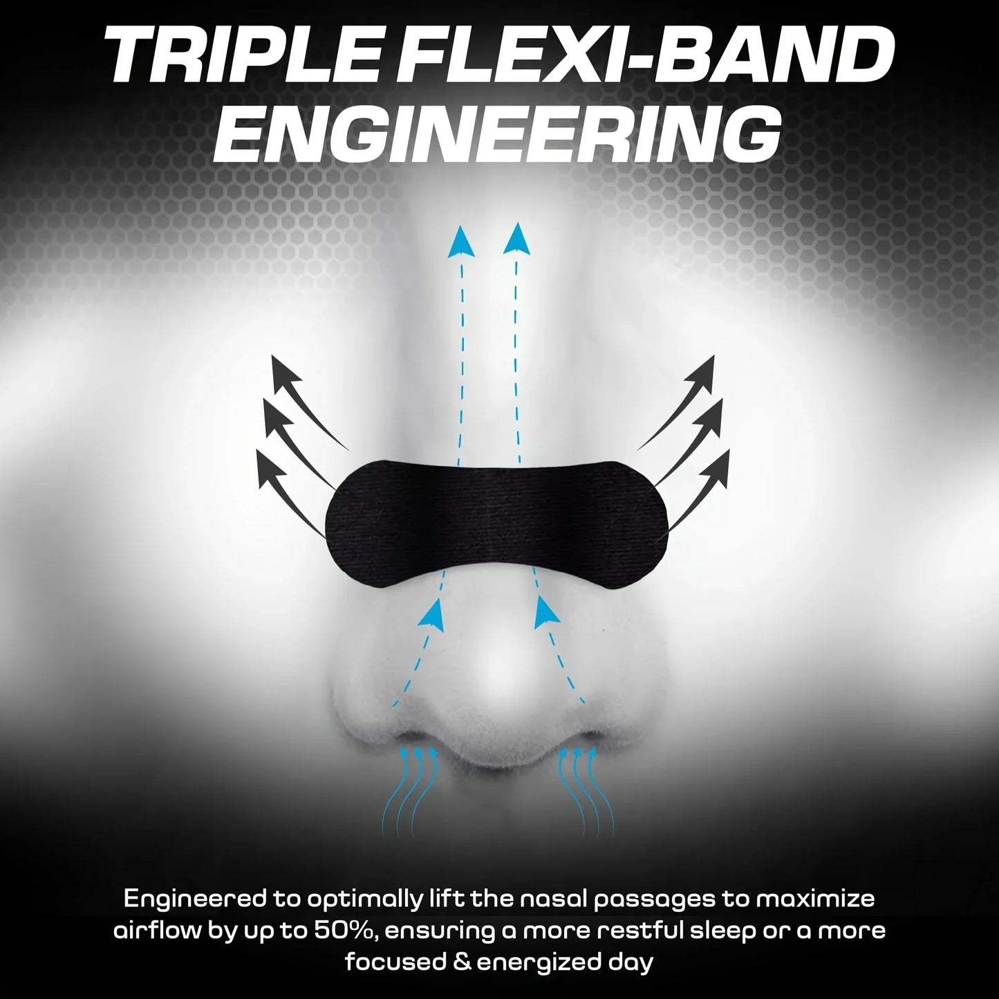 30pcs Black Nasal Strips for Sports & Sleep - Breathable, Hypoallergenic,Snore Prevention