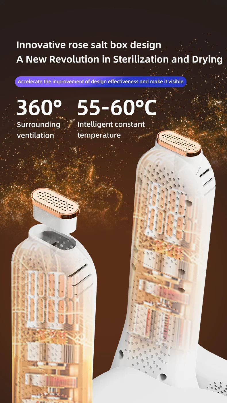 Electric Shoes Dryer Portable Foldable