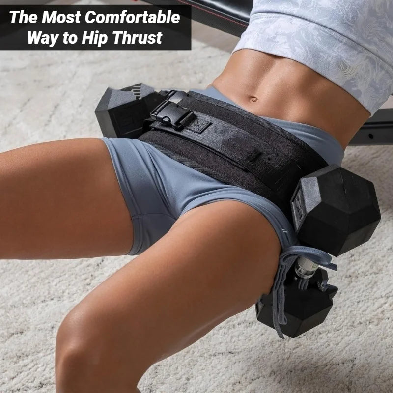 Dumbbell Exercise Belt Hip Thrust Weight-Bearing