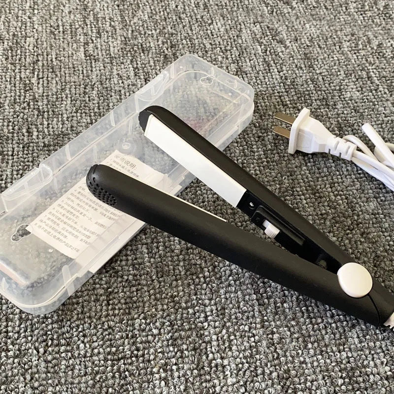 Mini Flat Iron For Travel Hair Straightener Small Portable