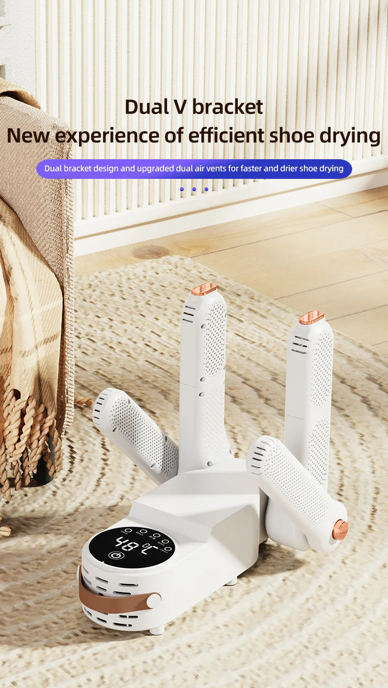 Electric Shoes Dryer Portable Foldable